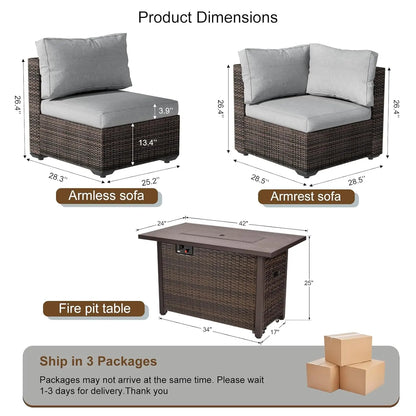 7-Piece Patio Furniture Set