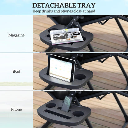 Zero Gravity Folding Patio Recliner