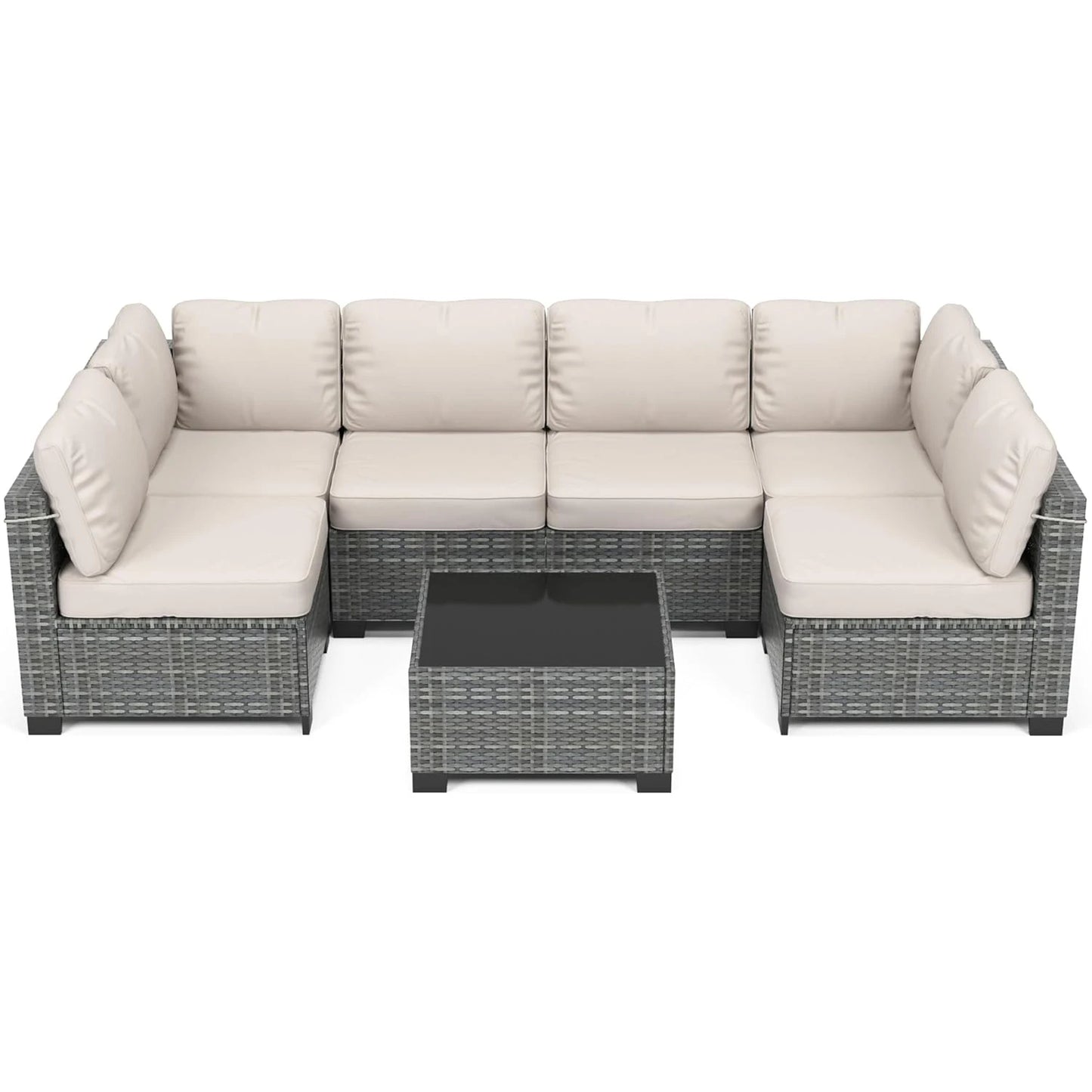 7-Piece Modular Outdoor Furniture Set