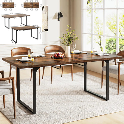 Large Rectangular Dinner Table