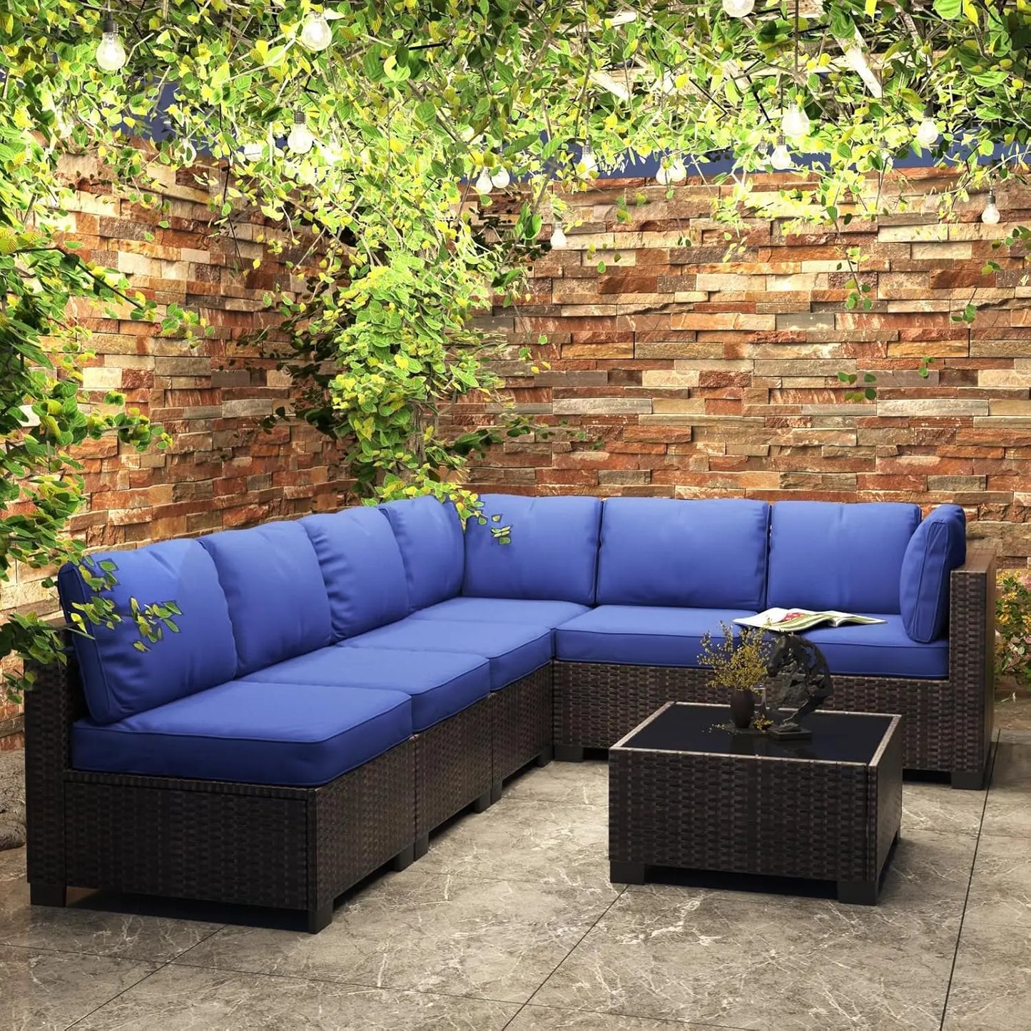 7-Piece Modular Outdoor Furniture Set