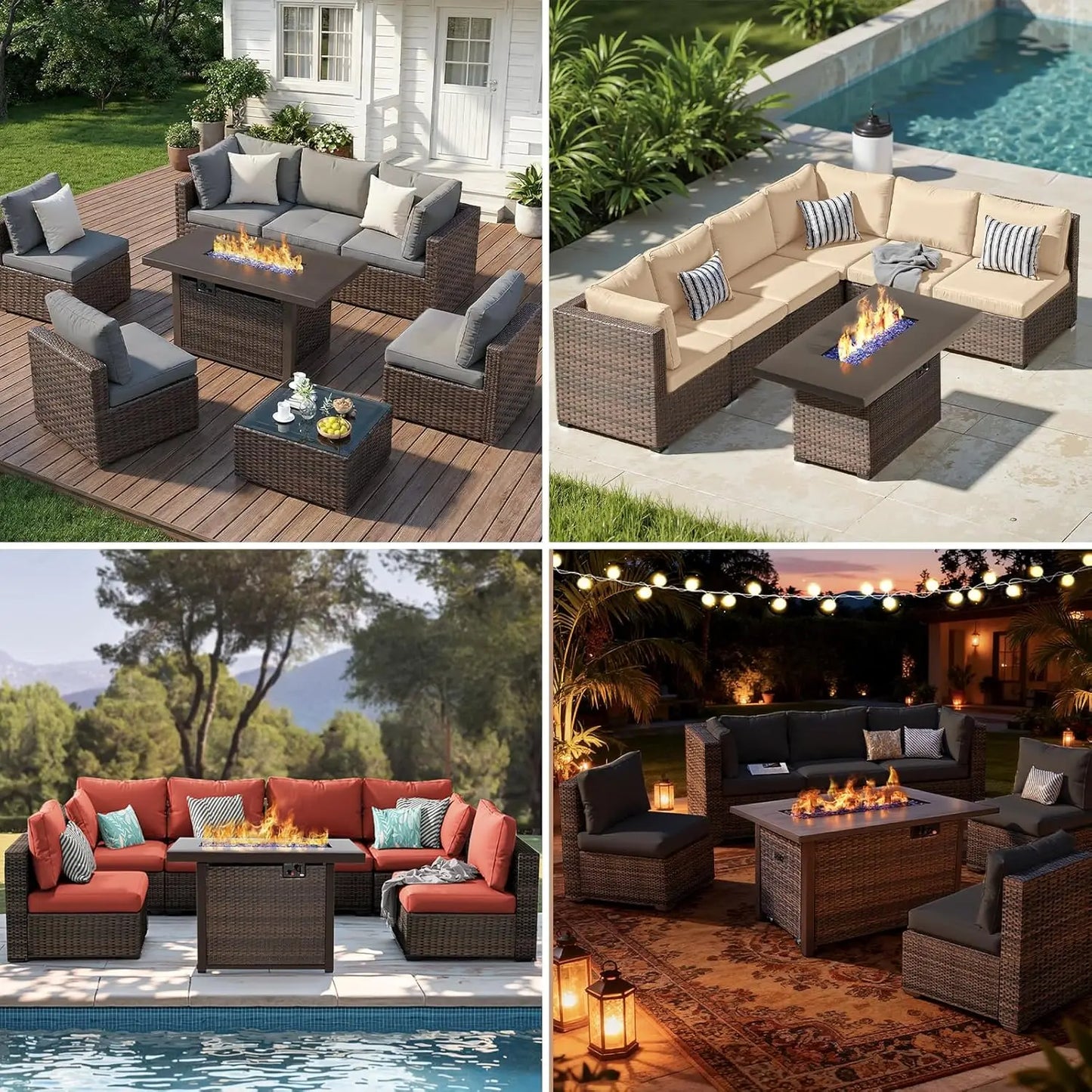 7-Piece Patio Furniture Set