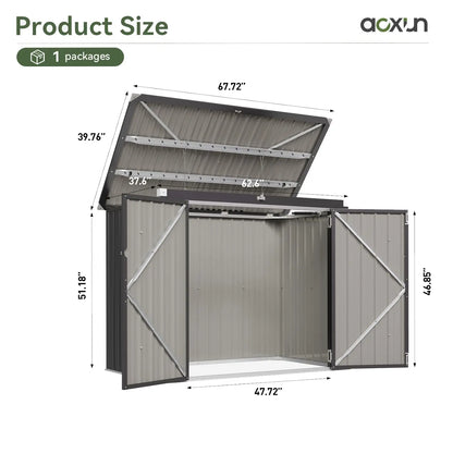 Metal Outdoor Storage Shed