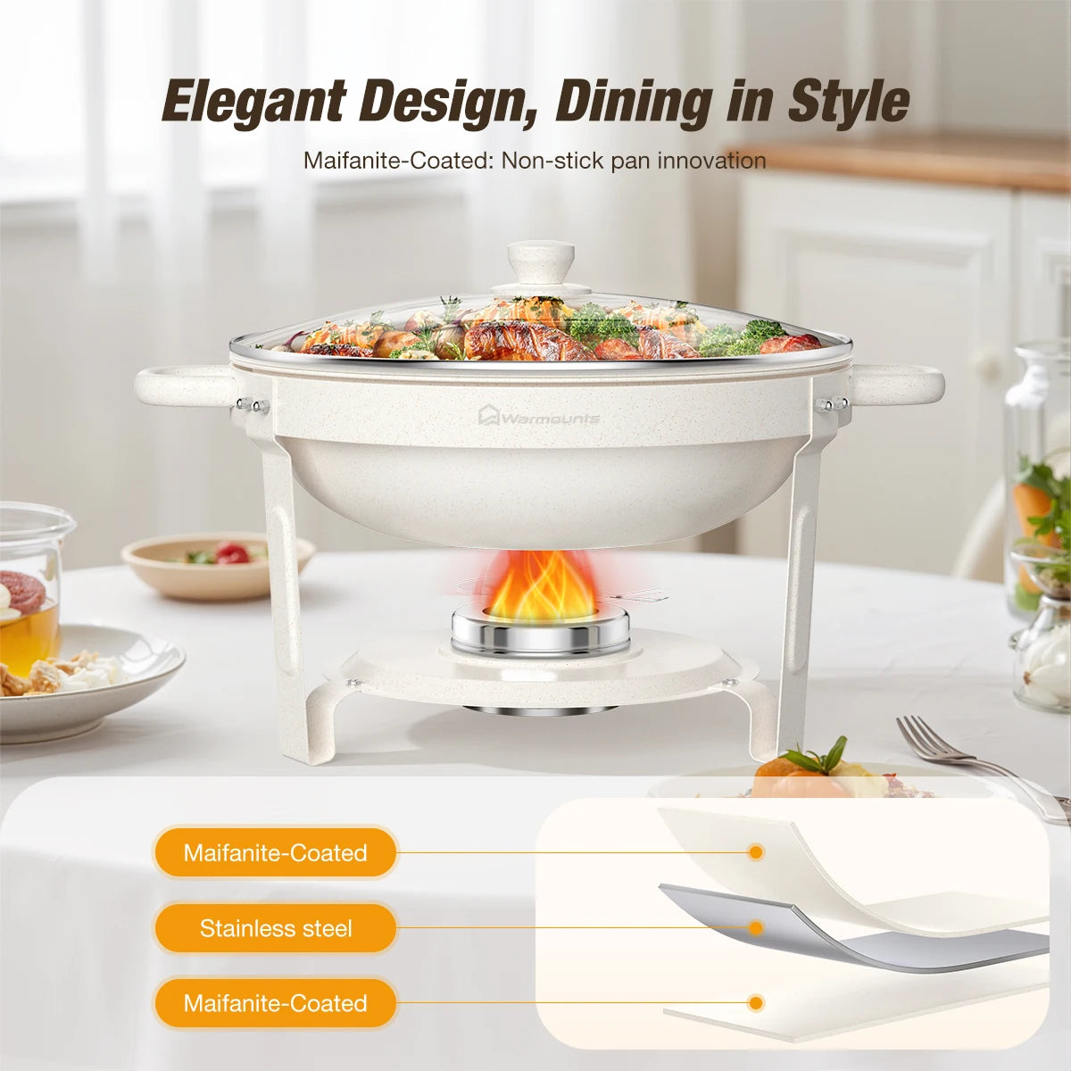 5-QT Chafing Dishes Buffet Set