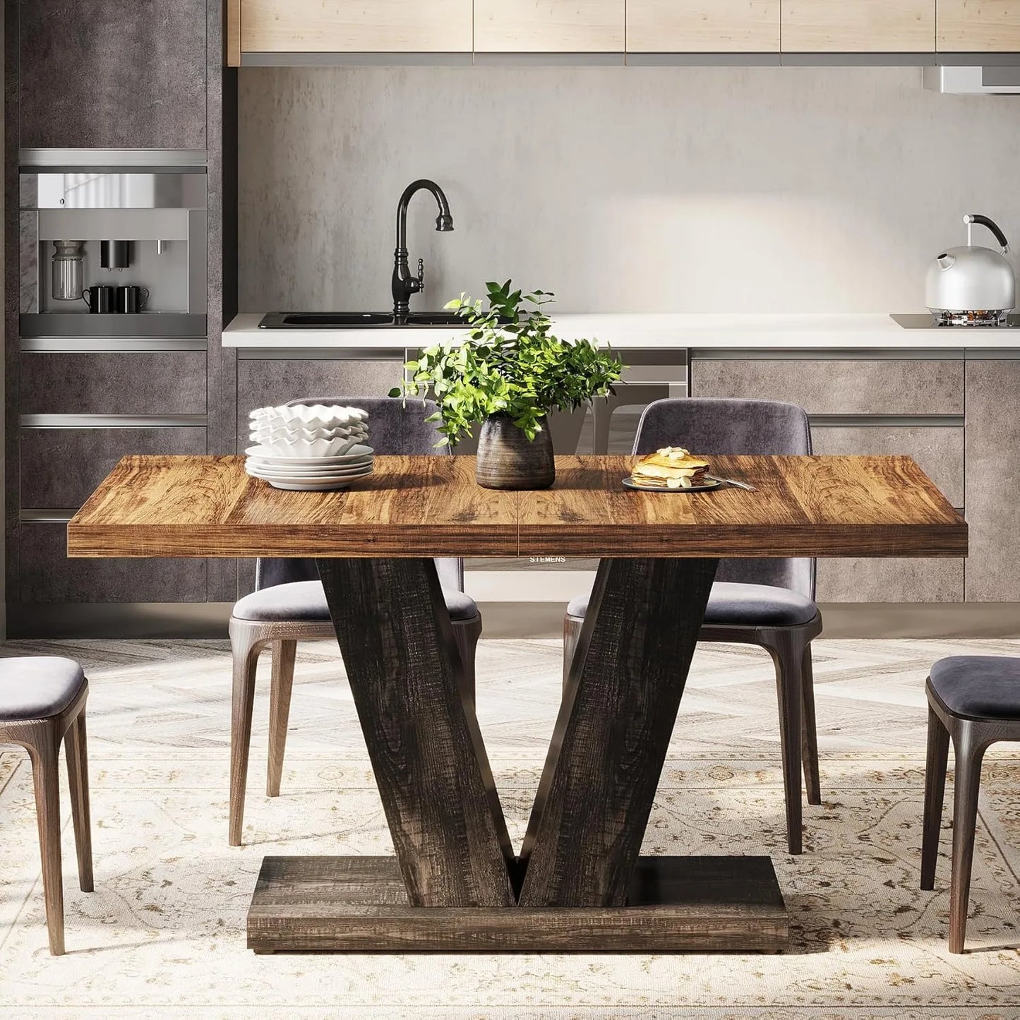 47-Inch Farmhouse Dining Table