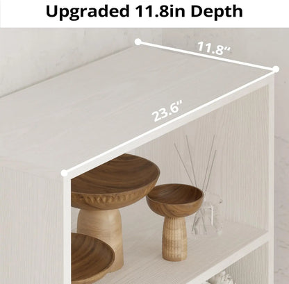 5 Shelf Display Storage Bookcase Shelves