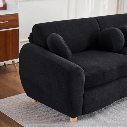 Modern Chenille Upholstered Sectional Couches