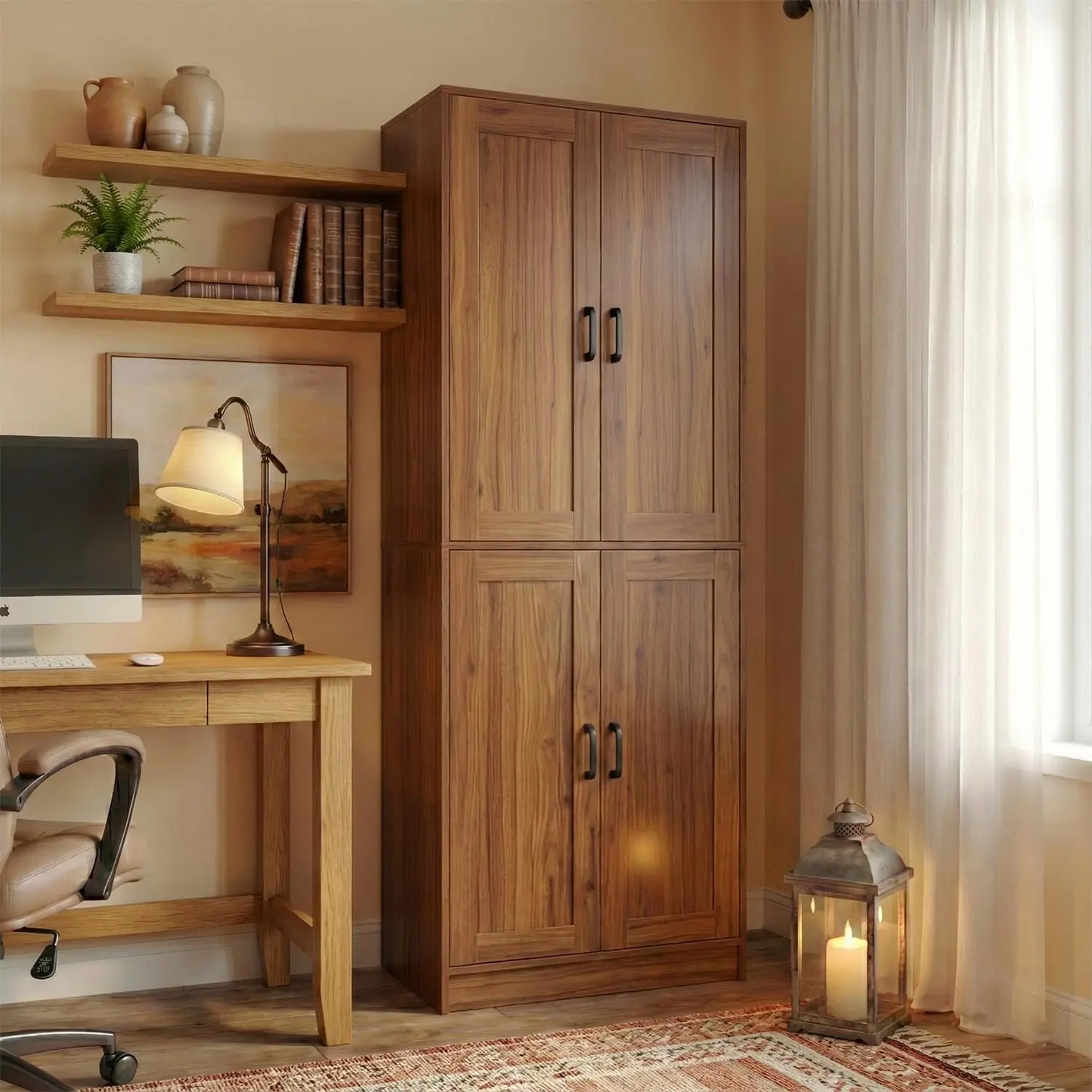 Freestanding Kitchen Pantry Cabinet