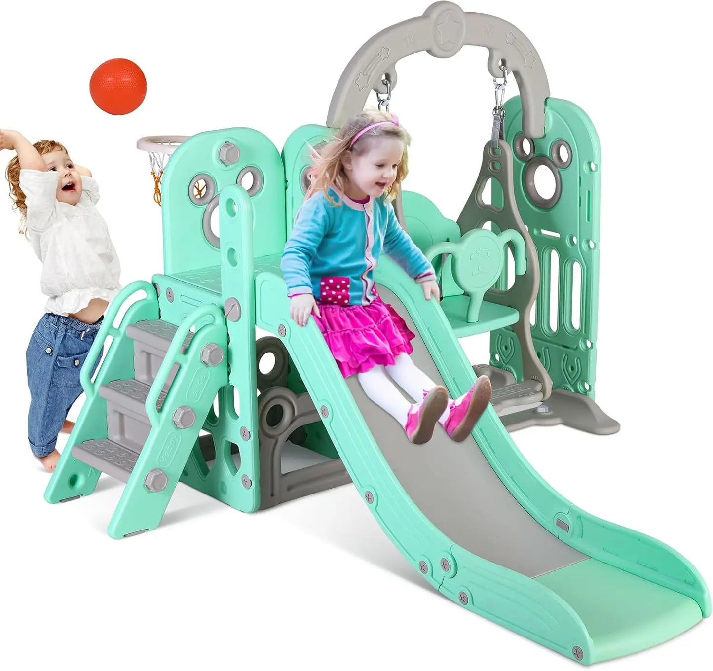 6-in-1 Slide Climber for Toddlers