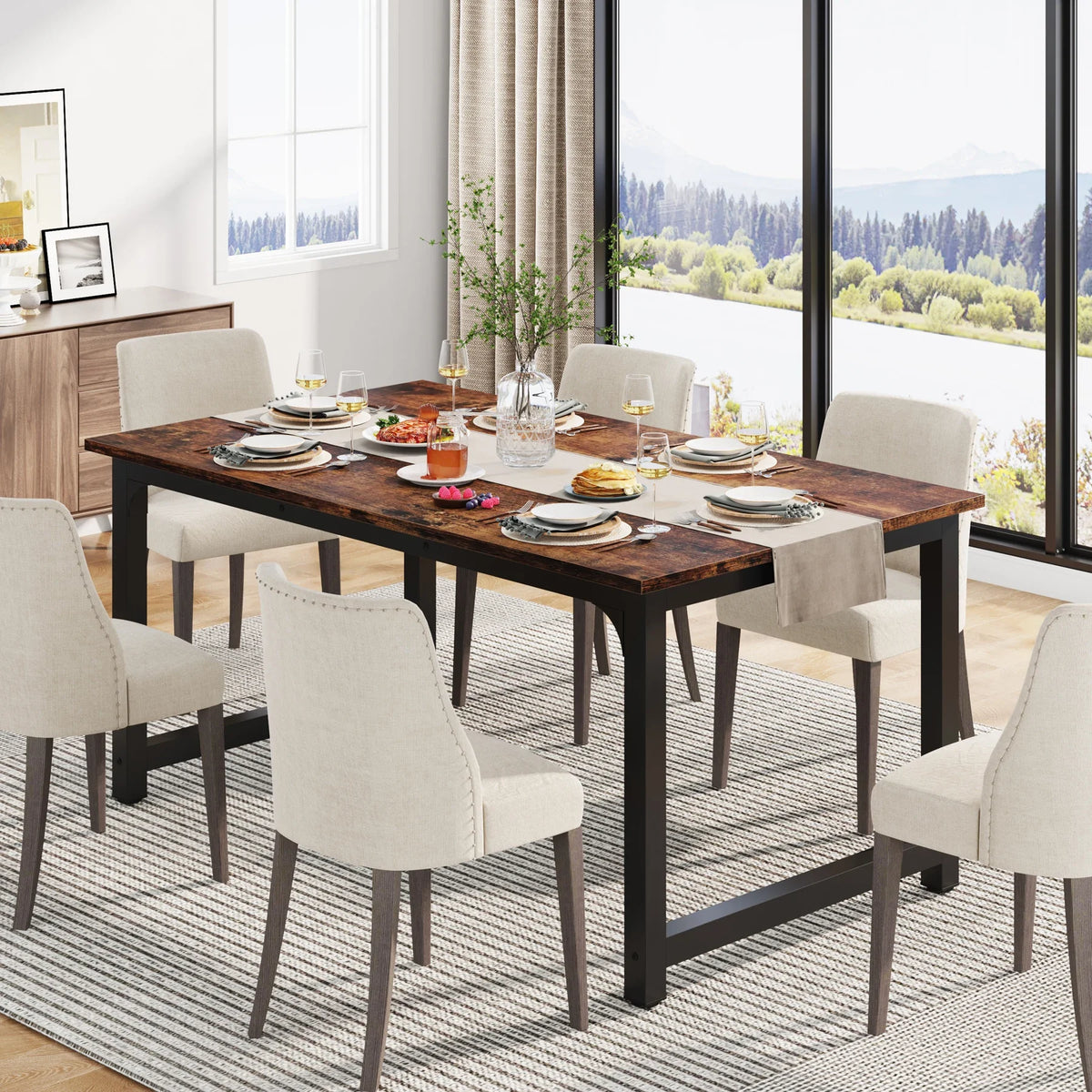 Rectangular Dinner Table