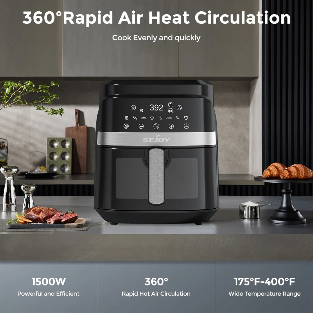 1,6 Quart Electric Hot Fryer Oven
