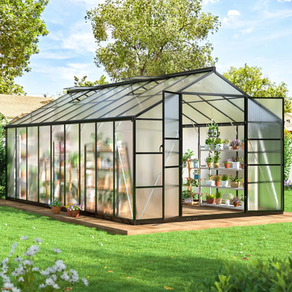 Multi-Size Polycarbonate Greenhouse