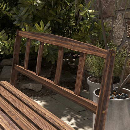 Patio Dining W/ Carriage Wheels Design