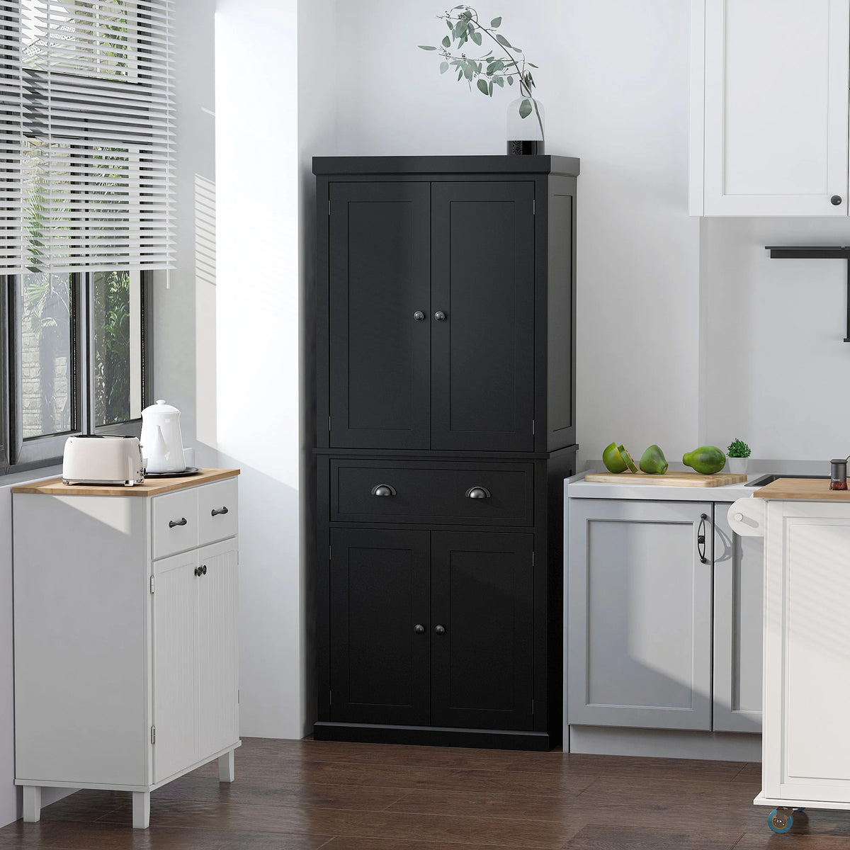 Traditional Freestanding Storage Cabinet