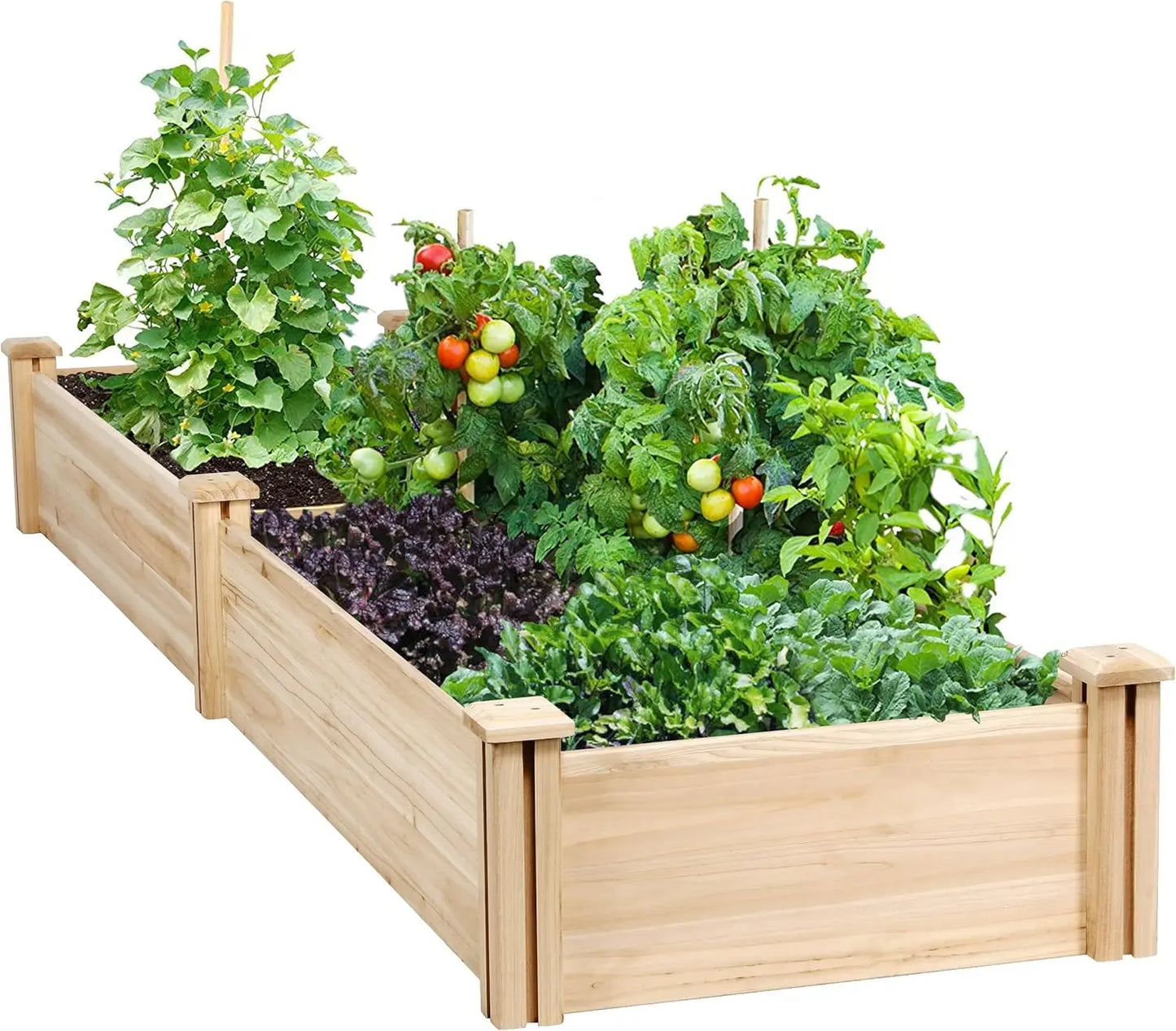 Wooden Raised Garden Bed