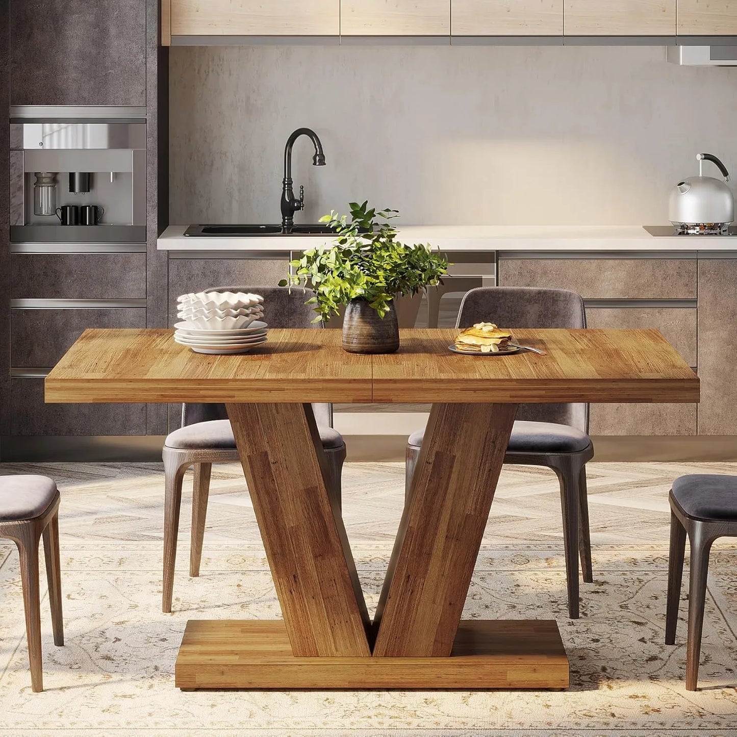 47-Inch Farmhouse Dining Table