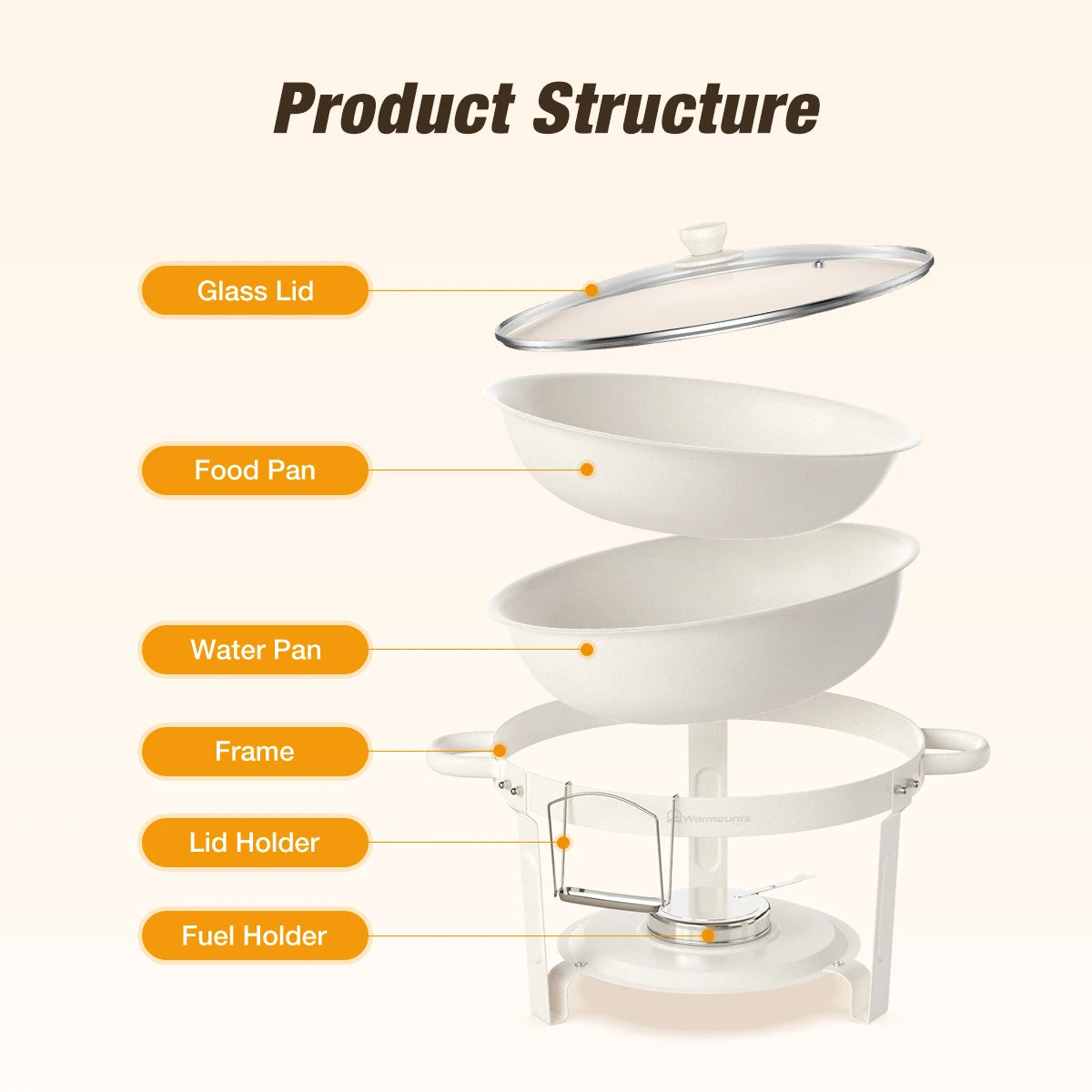 5-QT Chafing Dishes Buffet Set