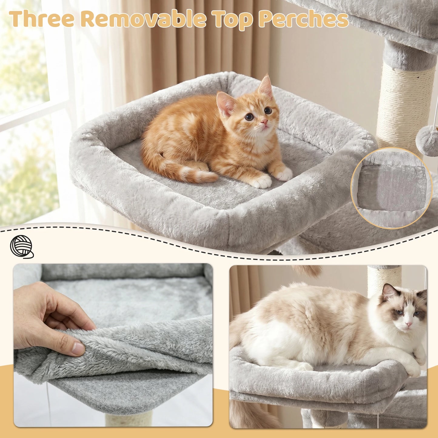 Multi Level Cat Tree Tower