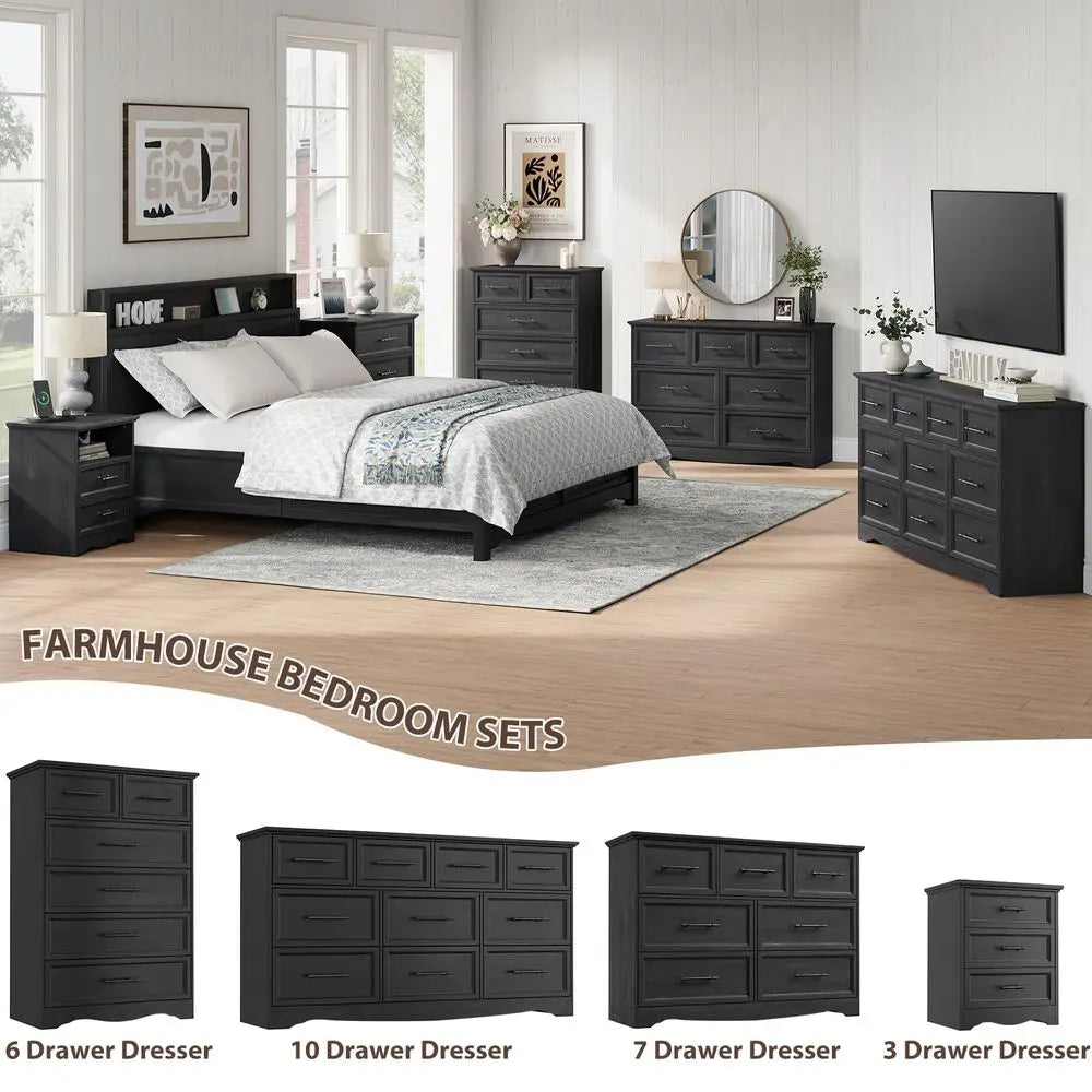 4 Pieces Bedroom Furniture