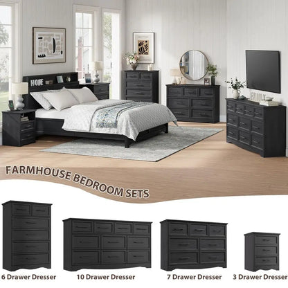 4 Pieces Bedroom Furniture