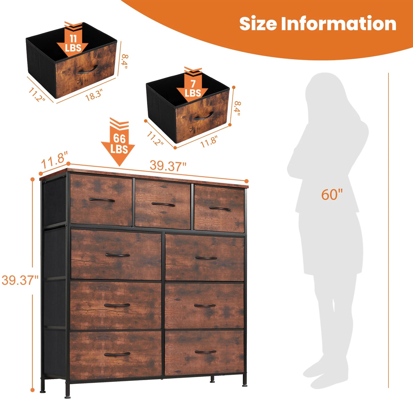 Tall Chest Organizer Closet