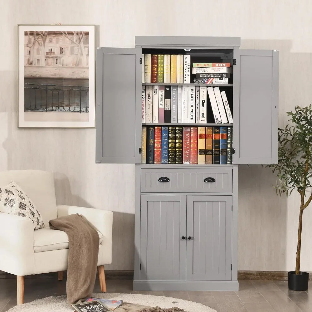 72” Tall Kitchen Pantry Cabinet