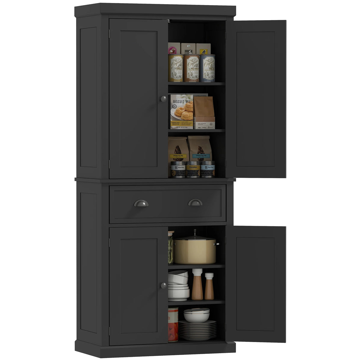 Traditional Freestanding Storage Cabinet