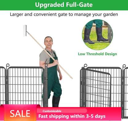 Metal Garden Fence
