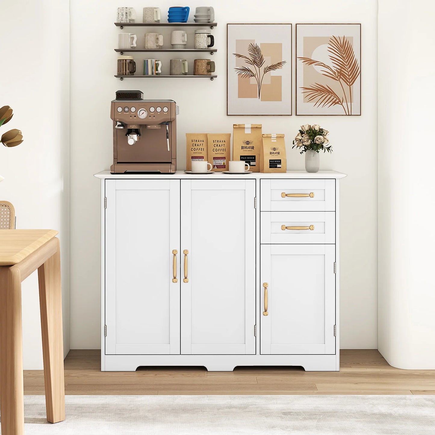 40" Sideboard Buffet Cabinet