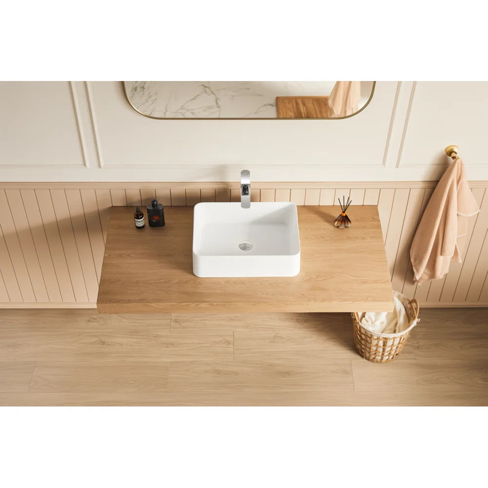 Solid Surface Vessel Bathroom Sink