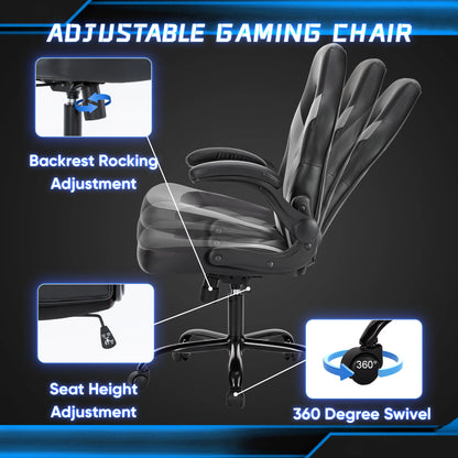 Leather Gaming Desk Chair
