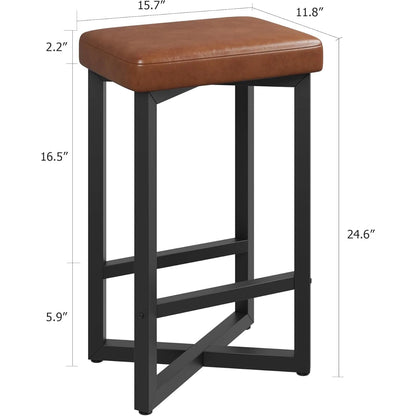 2PCS 24" Bar Stools
