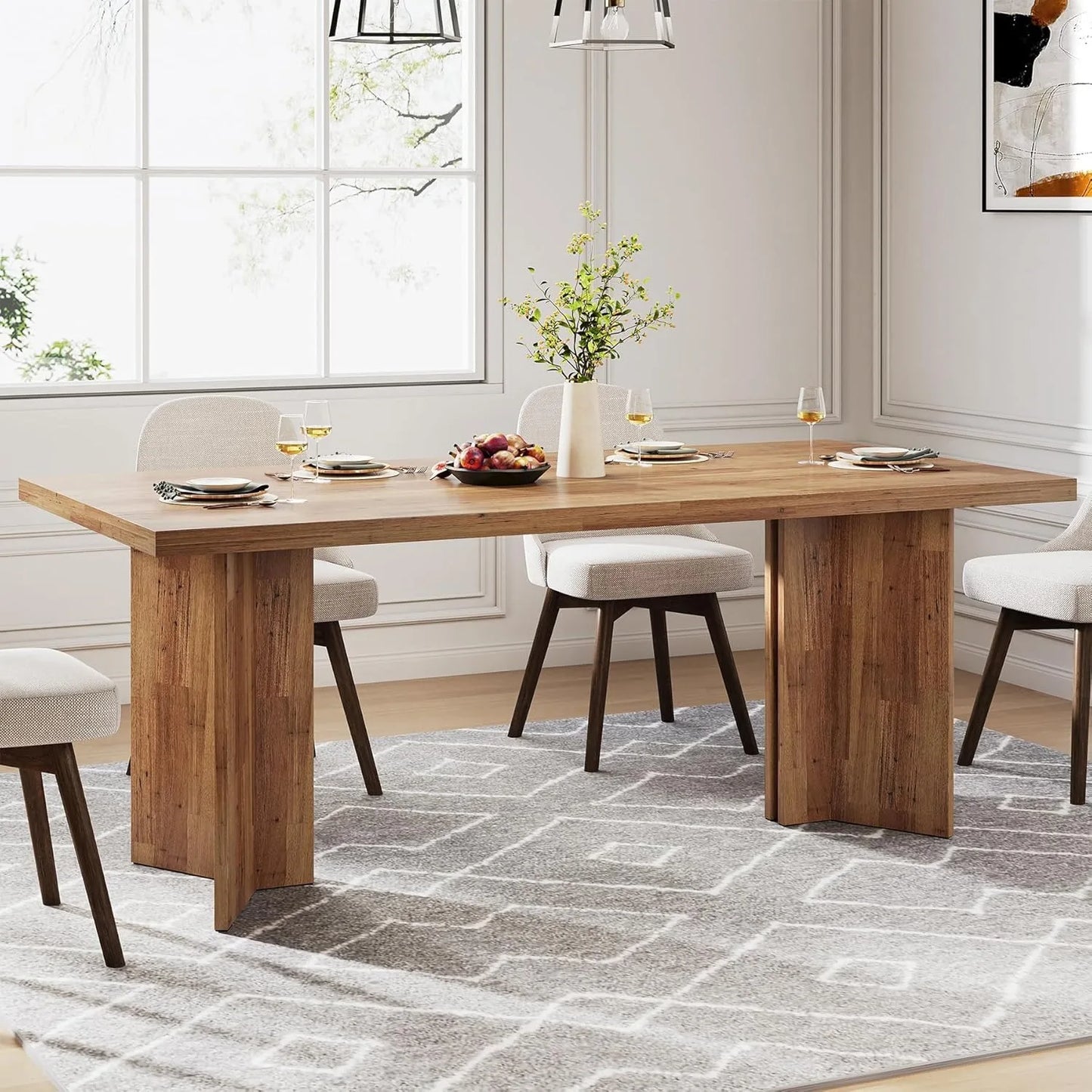 Large Farmhouse Kitchen Table