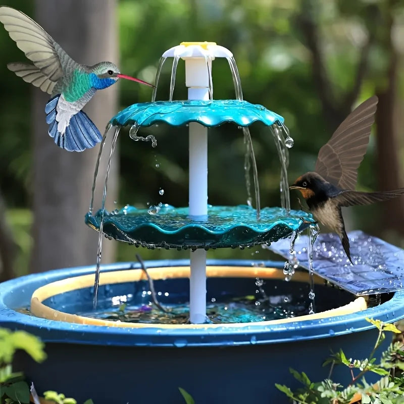Solar Pump Bird Bath Fountain