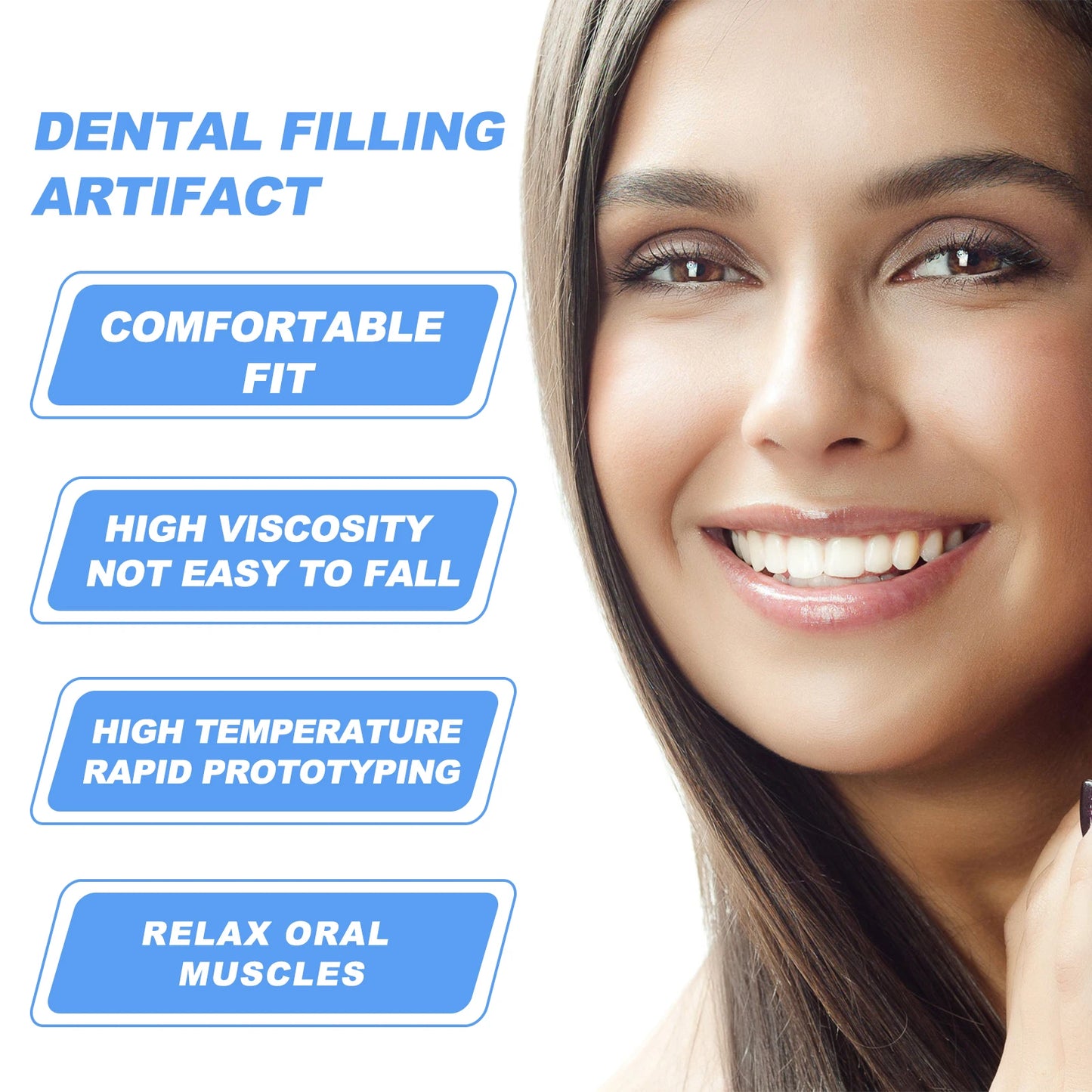 Resin Temporary Tooth Repair Granules