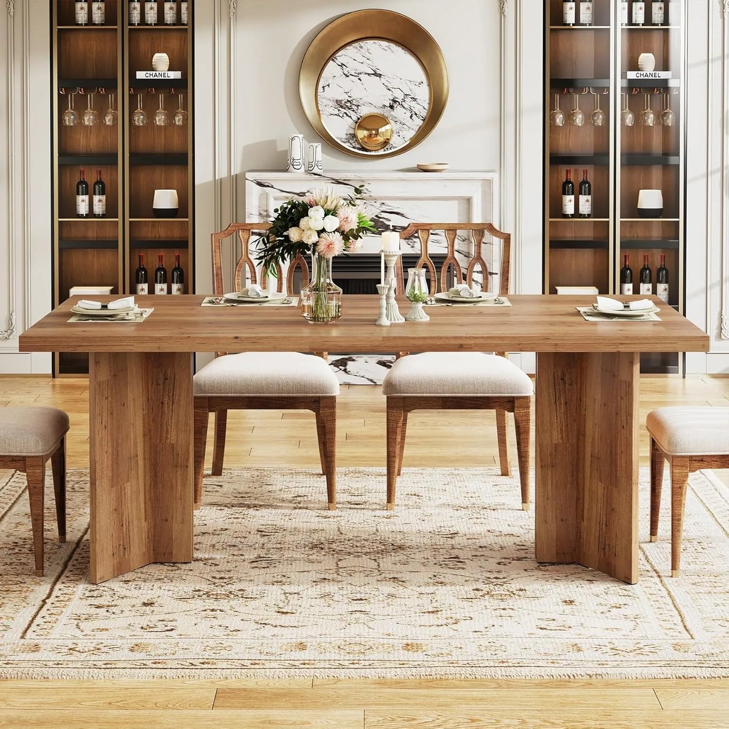 Large Farmhouse Kitchen Table