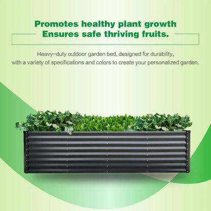 Galvanized Raised Garden Bed Kit