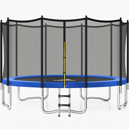 Outdoor Trampoline with Enclosure Net